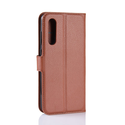 Litchi Skin PU Leather Magnetic Wallet Protective Case for Xiaomi Mi 9