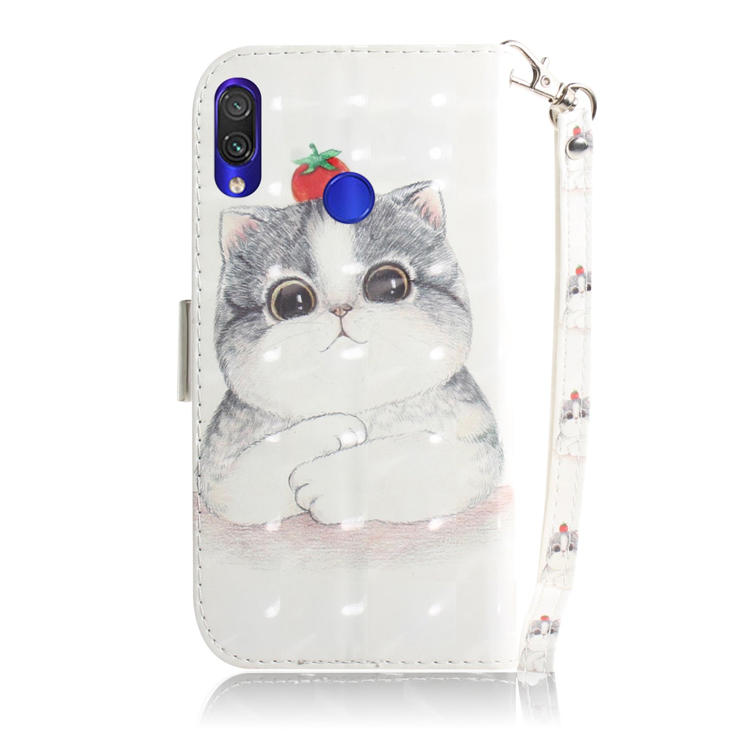 Pattern Printing Light Spot Decor Leather Wallet Case for Xiaomi Redmi Note 7S / Note 7 / Note 7 Pro (India)