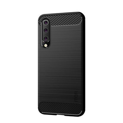MOFI Carbon Fiber Texture Brushed TPU Cover for Xiaomi Mi 9 SE