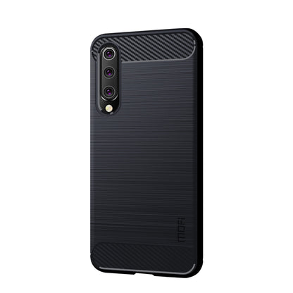 MOFI Carbon Fiber Texture Brushed TPU Cover for Xiaomi Mi 9 SE