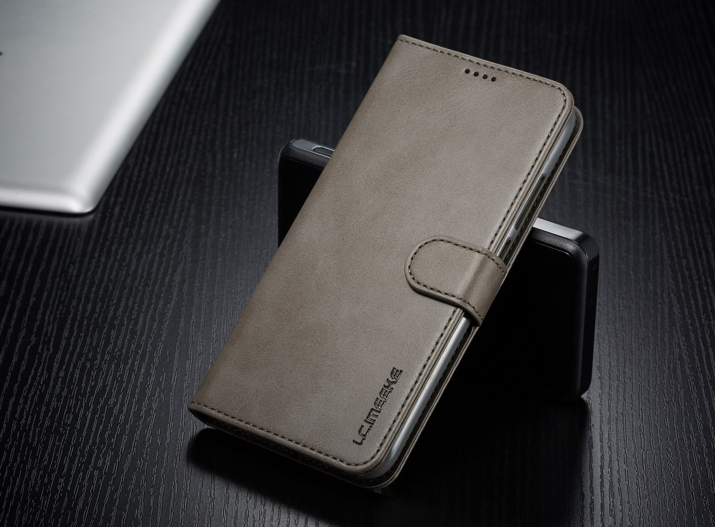 LC.IMEEKE Leather Wallet Stand Case for Xiaomi Redmi Note 7S / Note 7 / Note 7 Pro (India)