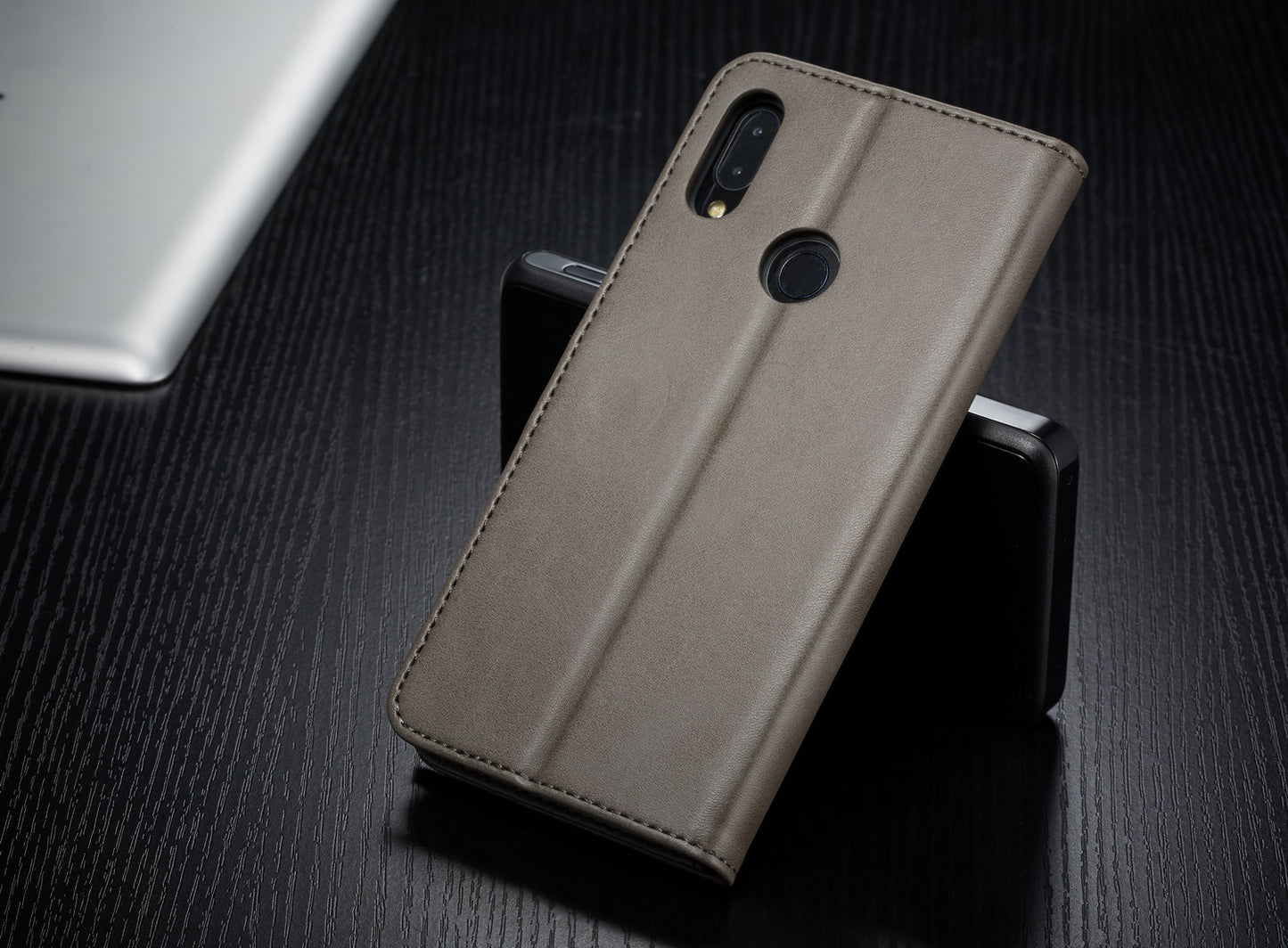 LC.IMEEKE Leather Wallet Stand Case for Xiaomi Redmi Note 7S / Note 7 / Note 7 Pro (India)