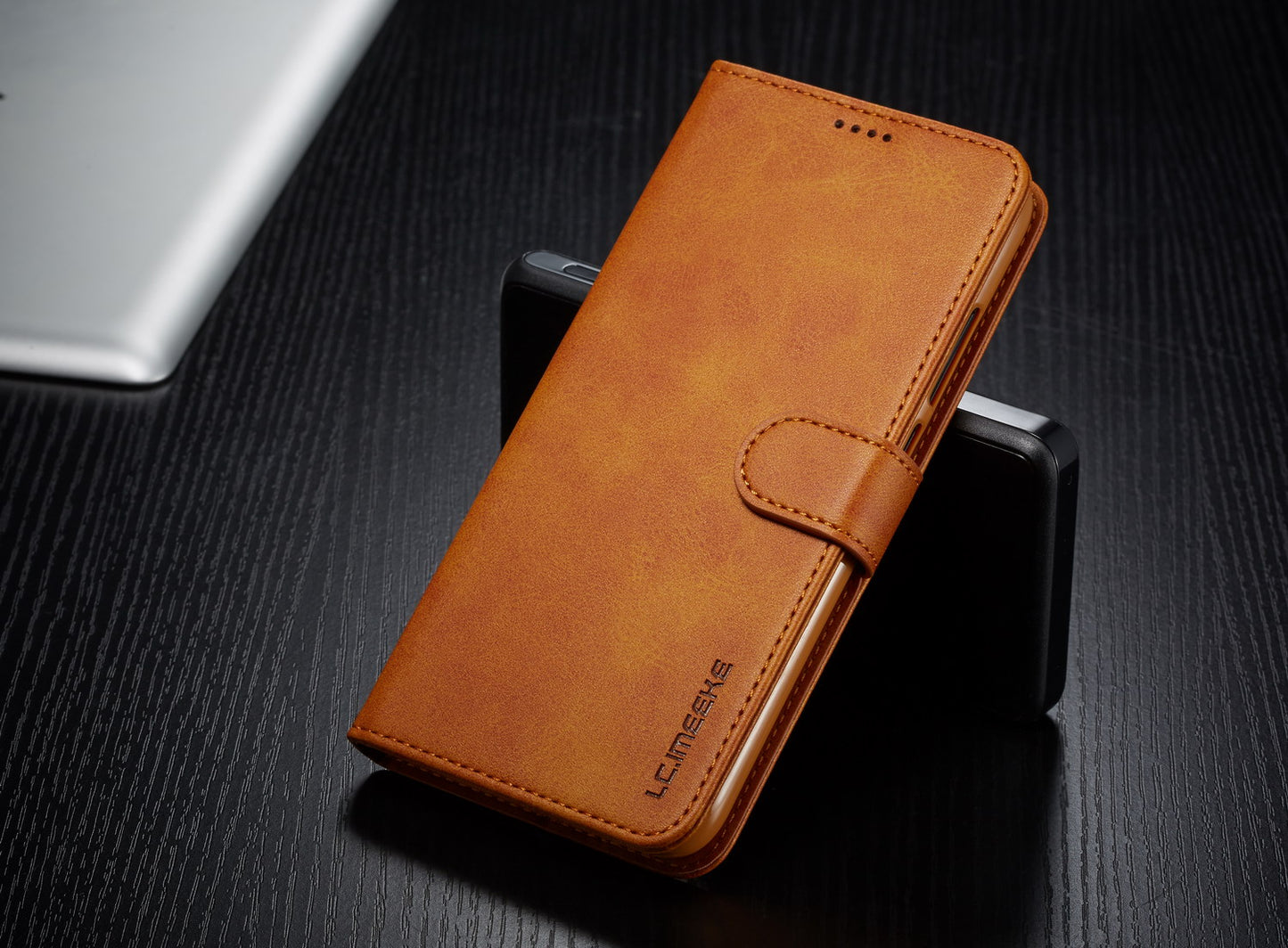 LC.IMEEKE Leather Wallet Stand Case for Xiaomi Redmi Note 7S / Note 7 / Note 7 Pro (India)
