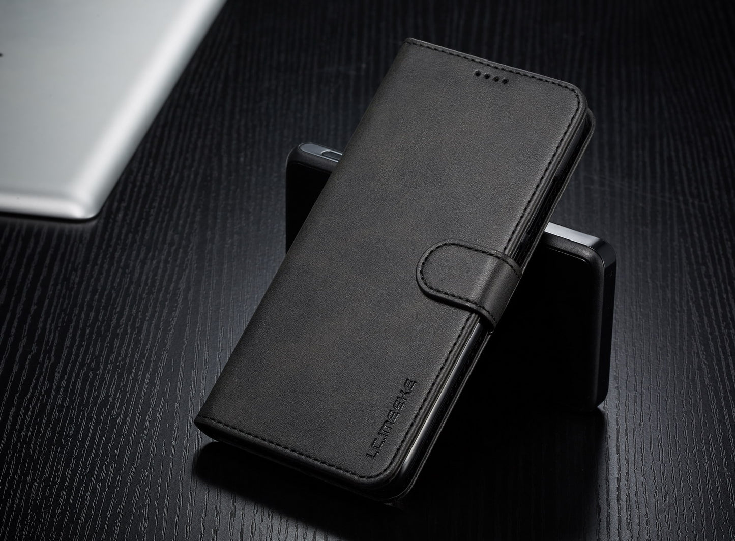 LC.IMEEKE Leather Wallet Stand Case for Xiaomi Redmi Note 7S / Note 7 / Note 7 Pro (India)