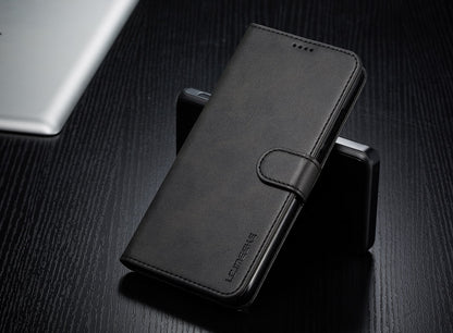 LC.IMEEKE Leather Wallet Stand Case for Xiaomi Redmi Note 7S / Note 7 / Note 7 Pro (India)
