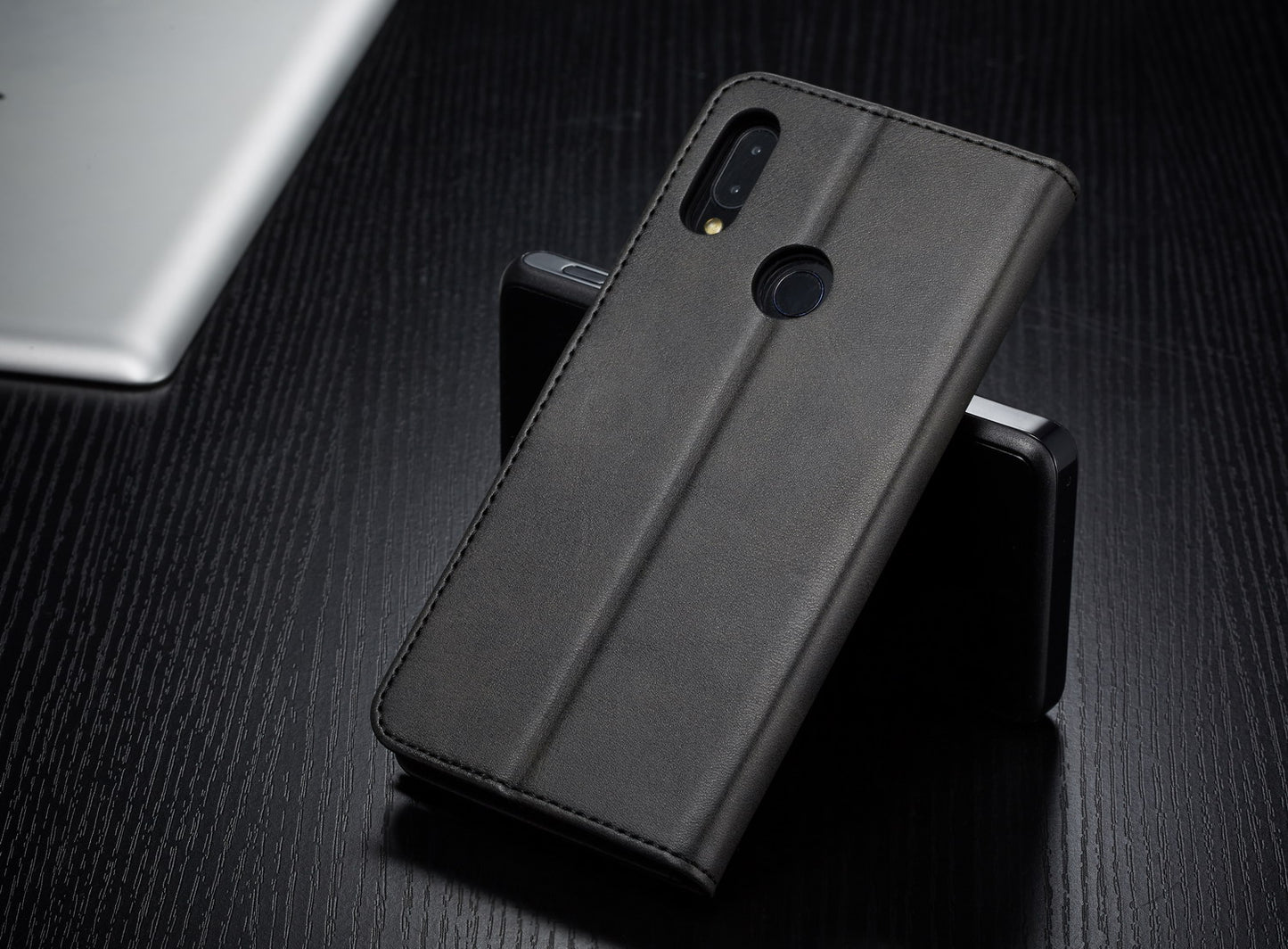 LC.IMEEKE Leather Wallet Stand Case for Xiaomi Redmi Note 7S / Note 7 / Note 7 Pro (India)
