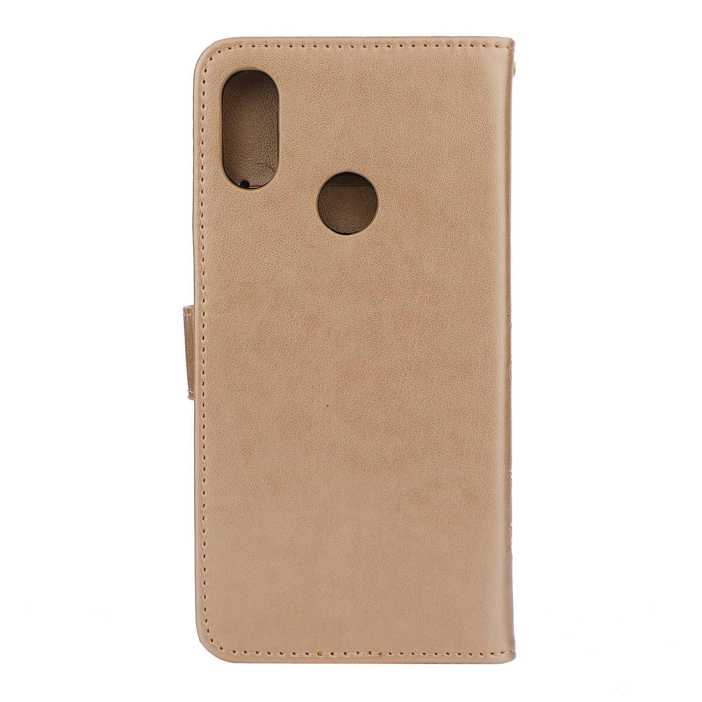 Imprint Butterfly Flower Leather Wallet Case for Xiaomi Redmi Note 7S / Note 7 / Note 7 Pro (India)