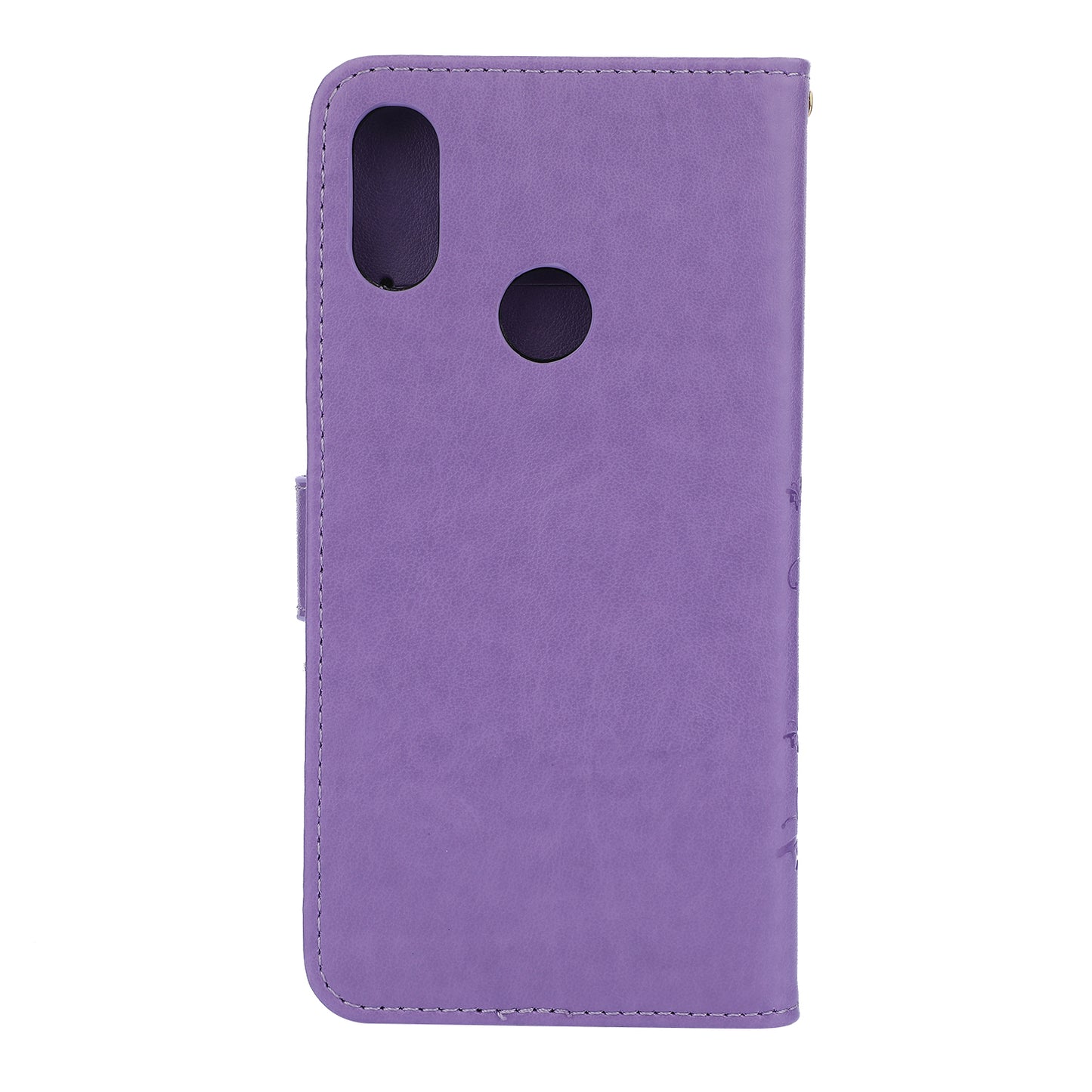 Imprint Butterfly Flower Leather Wallet Case for Xiaomi Redmi Note 7S / Note 7 / Note 7 Pro (India)
