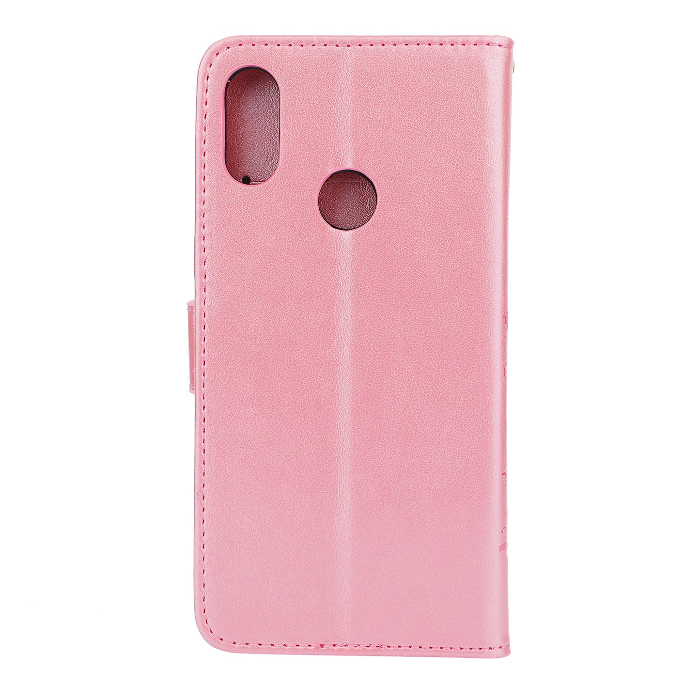 Imprint Butterfly Flower Leather Wallet Case for Xiaomi Redmi Note 7S / Note 7 / Note 7 Pro (India)