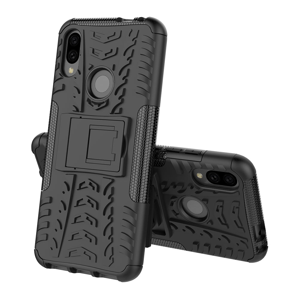 Cool Tyre PC + TPU Hybrid Cover with Kickstand for Xiaomi Redmi Note 7S / Note 7/Note 7 Pro (India)