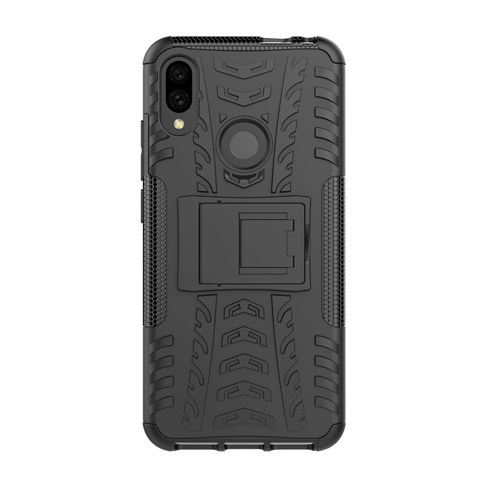 Cool Tyre PC + TPU Hybrid Cover with Kickstand for Xiaomi Redmi Note 7S / Note 7/Note 7 Pro (India)