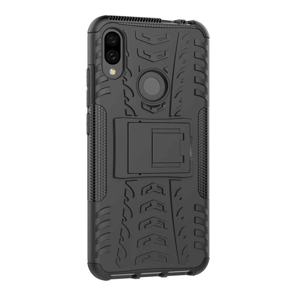 Cool Tyre PC + TPU Hybrid Cover with Kickstand for Xiaomi Redmi Note 7S / Note 7/Note 7 Pro (India)
