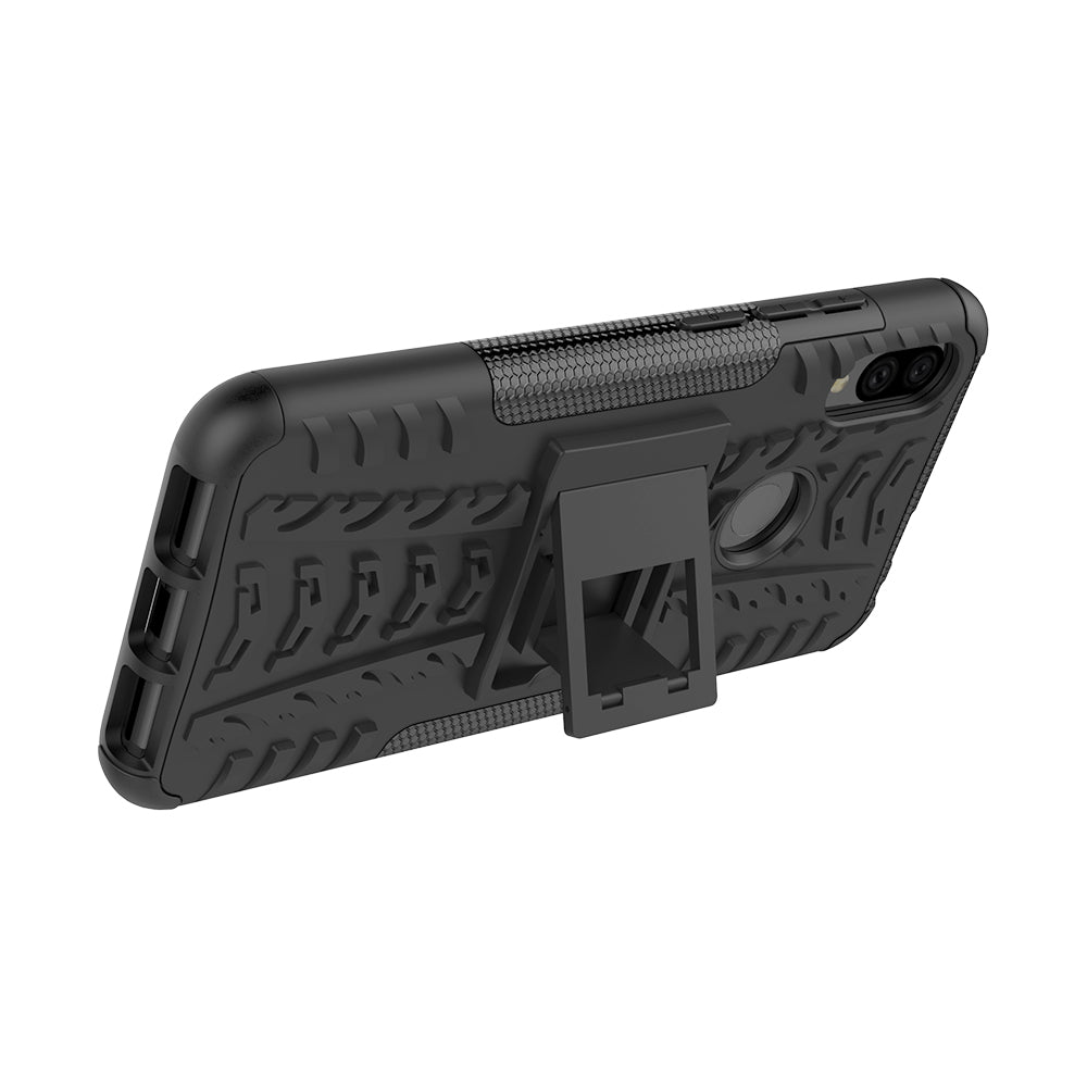 Cool Tyre PC + TPU Hybrid Cover with Kickstand for Xiaomi Redmi Note 7S / Note 7/Note 7 Pro (India)