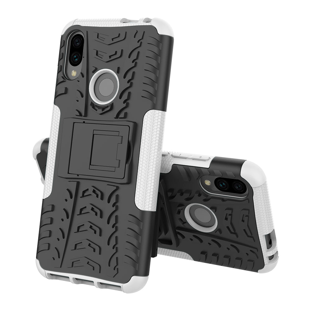 Cool Tyre PC + TPU Hybrid Cover with Kickstand for Xiaomi Redmi Note 7S / Note 7/Note 7 Pro (India)
