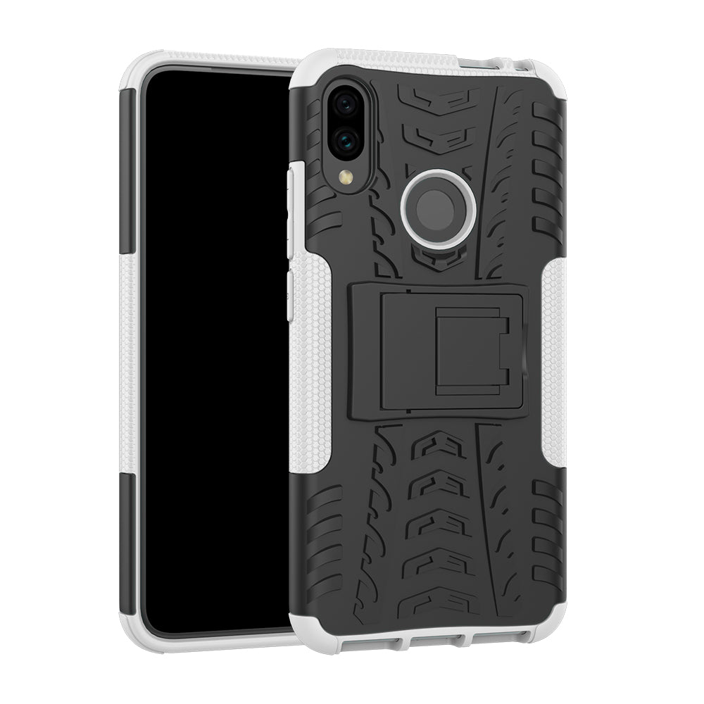 Cool Tyre PC + TPU Hybrid Cover with Kickstand for Xiaomi Redmi Note 7S / Note 7/Note 7 Pro (India)