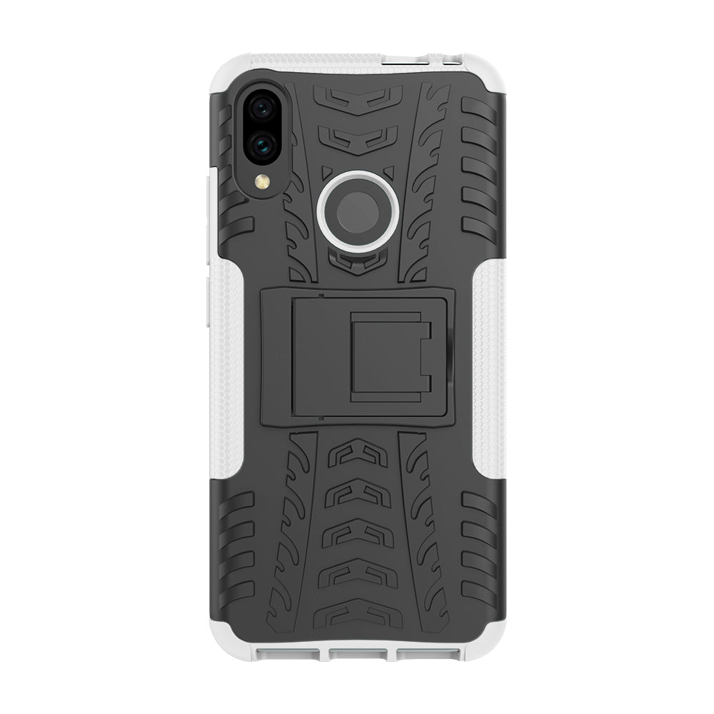 Cool Tyre PC + TPU Hybrid Cover with Kickstand for Xiaomi Redmi Note 7S / Note 7/Note 7 Pro (India)