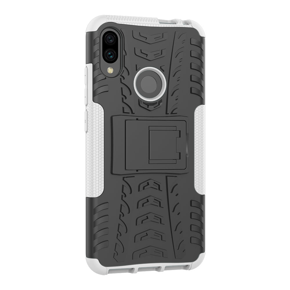 Cool Tyre PC + TPU Hybrid Cover with Kickstand for Xiaomi Redmi Note 7S / Note 7/Note 7 Pro (India)