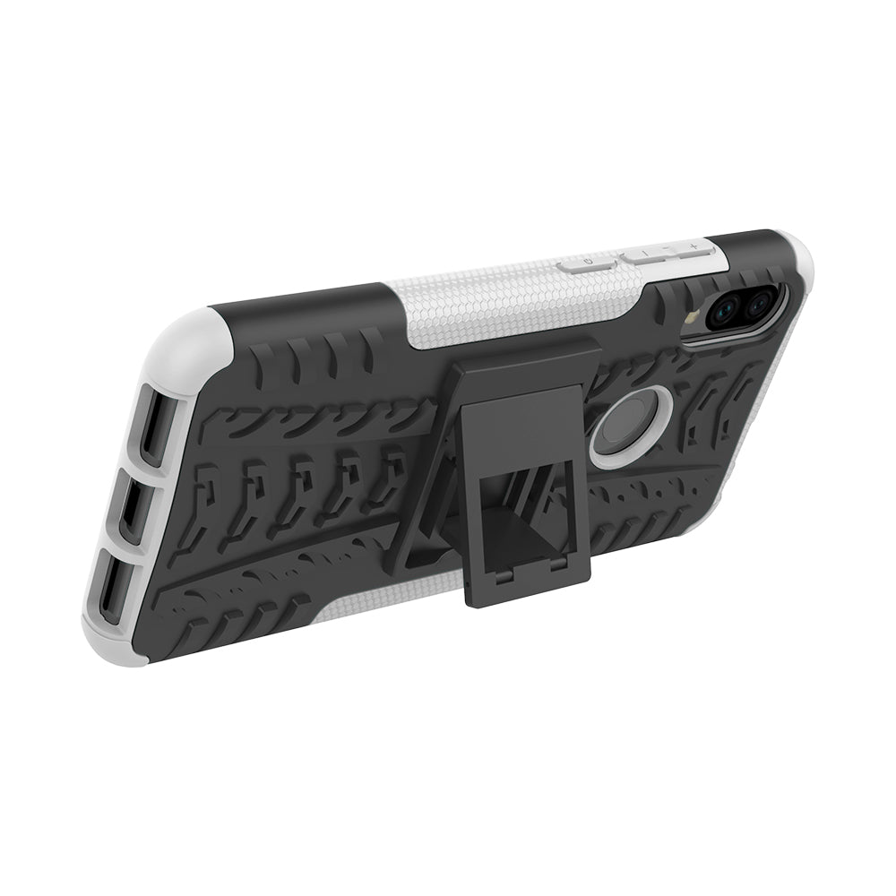 Cool Tyre PC + TPU Hybrid Cover with Kickstand for Xiaomi Redmi Note 7S / Note 7/Note 7 Pro (India)