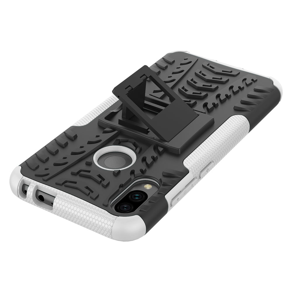 Cool Tyre PC + TPU Hybrid Cover with Kickstand for Xiaomi Redmi Note 7S / Note 7/Note 7 Pro (India)