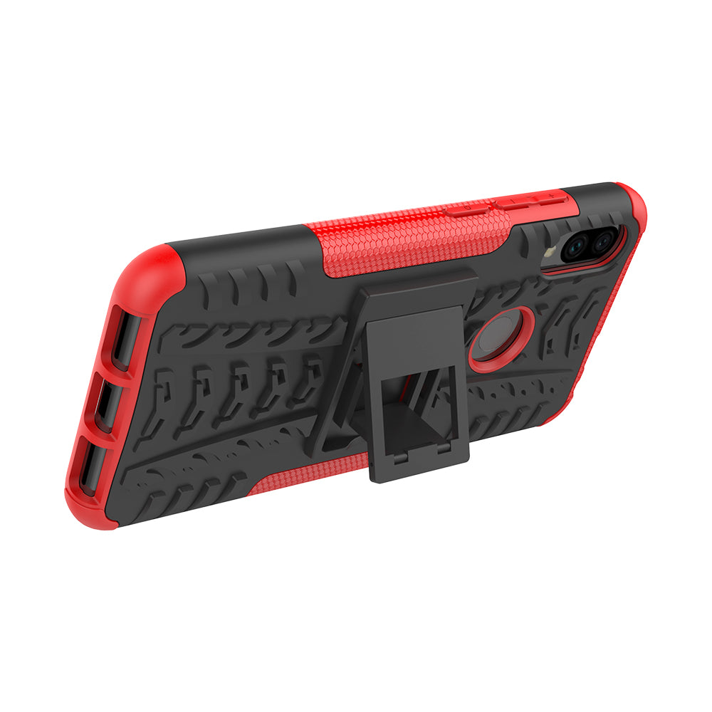 Cool Tyre PC + TPU Hybrid Cover with Kickstand for Xiaomi Redmi Note 7S / Note 7/Note 7 Pro (India)
