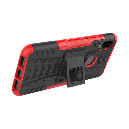 Cool Tyre PC + TPU Hybrid Cover with Kickstand for Xiaomi Redmi Note 7S / Note 7/Note 7 Pro (India)