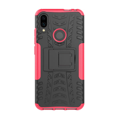 Cool Tyre PC + TPU Hybrid Cover with Kickstand for Xiaomi Redmi Note 7S / Note 7/Note 7 Pro (India)