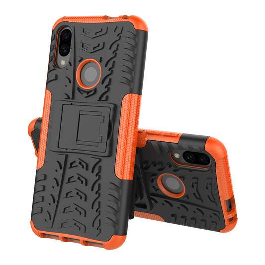 Cool Tyre PC + TPU Hybrid Cover with Kickstand for Xiaomi Redmi Note 7S / Note 7/Note 7 Pro (India)