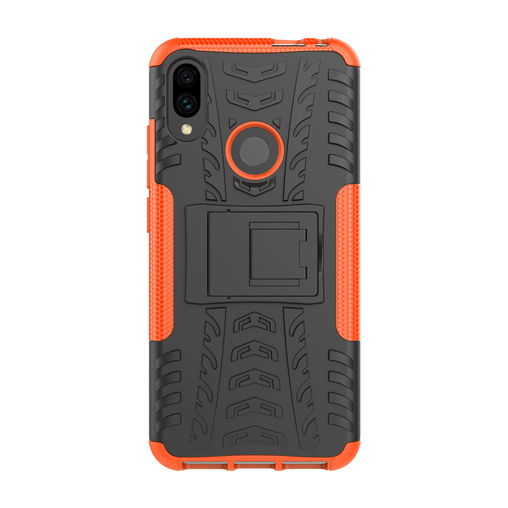 Cool Tyre PC + TPU Hybrid Cover with Kickstand for Xiaomi Redmi Note 7S / Note 7/Note 7 Pro (India)