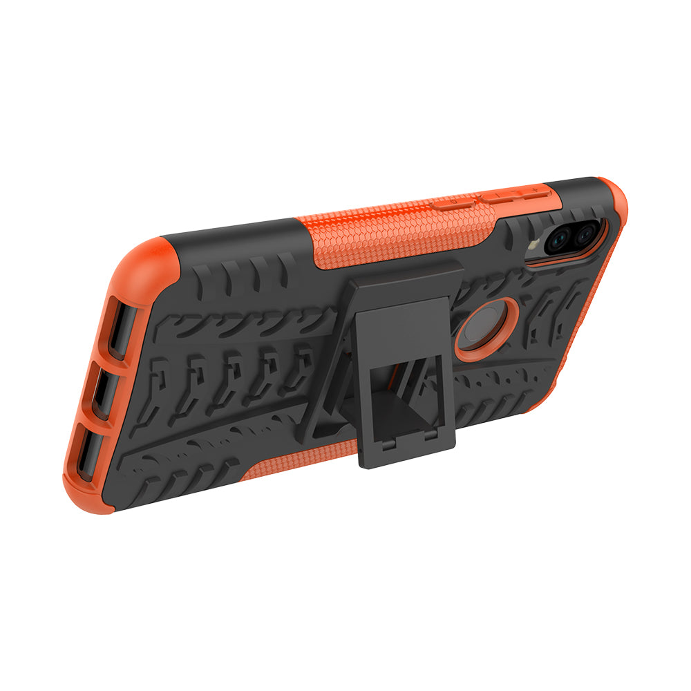 Cool Tyre PC + TPU Hybrid Cover with Kickstand for Xiaomi Redmi Note 7S / Note 7/Note 7 Pro (India)