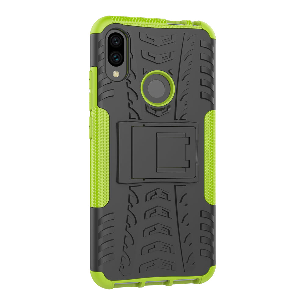 Cool Tyre PC + TPU Hybrid Cover with Kickstand for Xiaomi Redmi Note 7S / Note 7/Note 7 Pro (India)