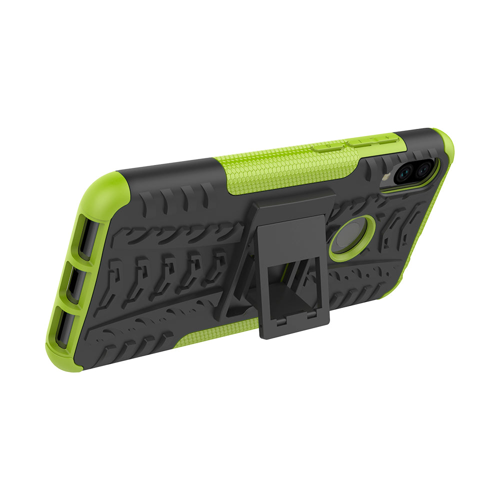 Cool Tyre PC + TPU Hybrid Cover with Kickstand for Xiaomi Redmi Note 7S / Note 7/Note 7 Pro (India)