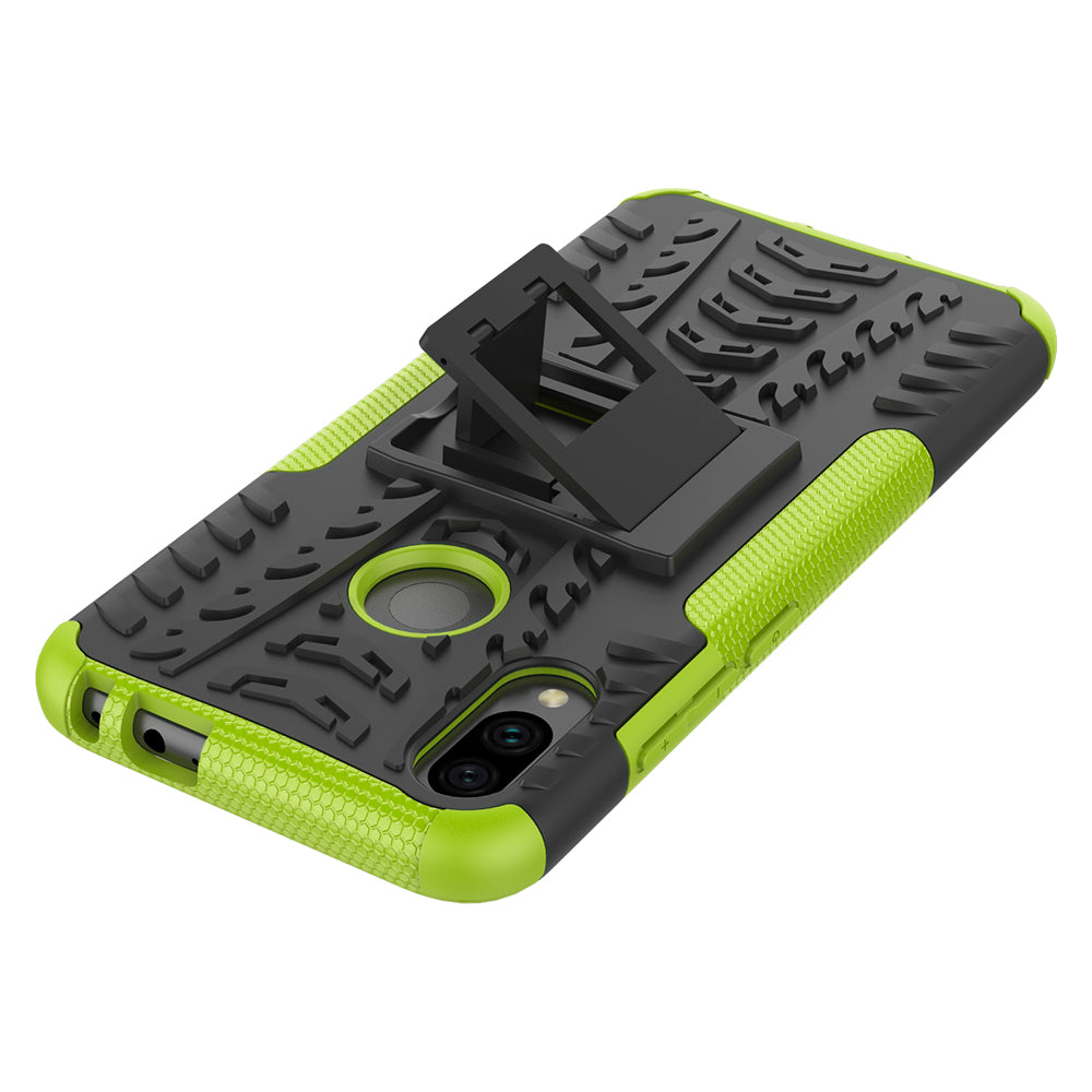 Cool Tyre PC + TPU Hybrid Cover with Kickstand for Xiaomi Redmi Note 7S / Note 7/Note 7 Pro (India)