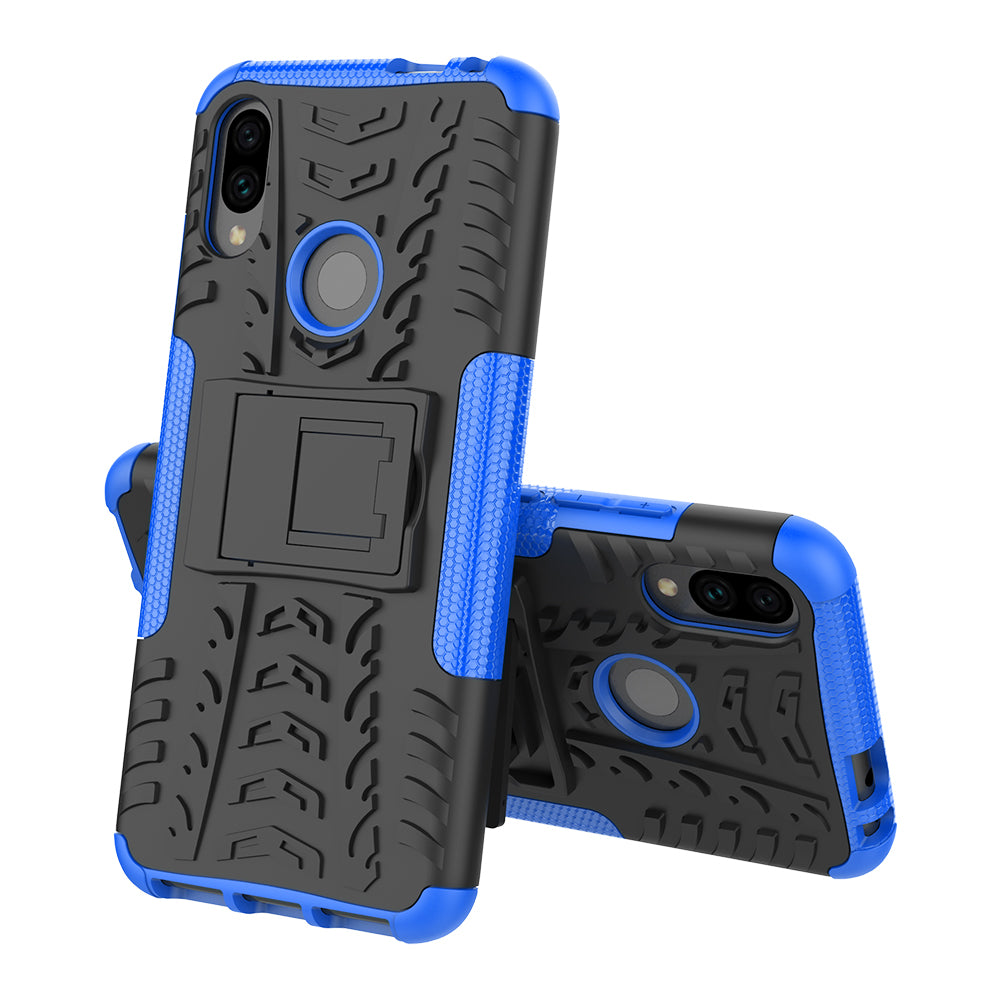 Cool Tyre PC + TPU Hybrid Cover with Kickstand for Xiaomi Redmi Note 7S / Note 7/Note 7 Pro (India)