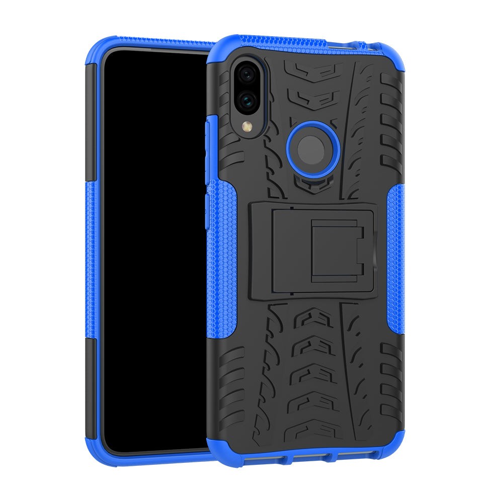 Cool Tyre PC + TPU Hybrid Cover with Kickstand for Xiaomi Redmi Note 7S / Note 7/Note 7 Pro (India)