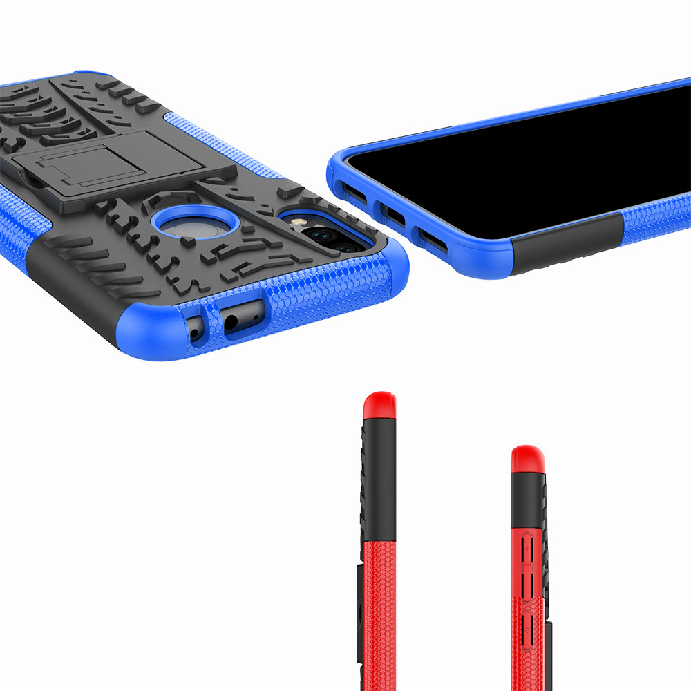 Cool Tyre PC + TPU Hybrid Cover with Kickstand for Xiaomi Redmi Note 7S / Note 7/Note 7 Pro (India)