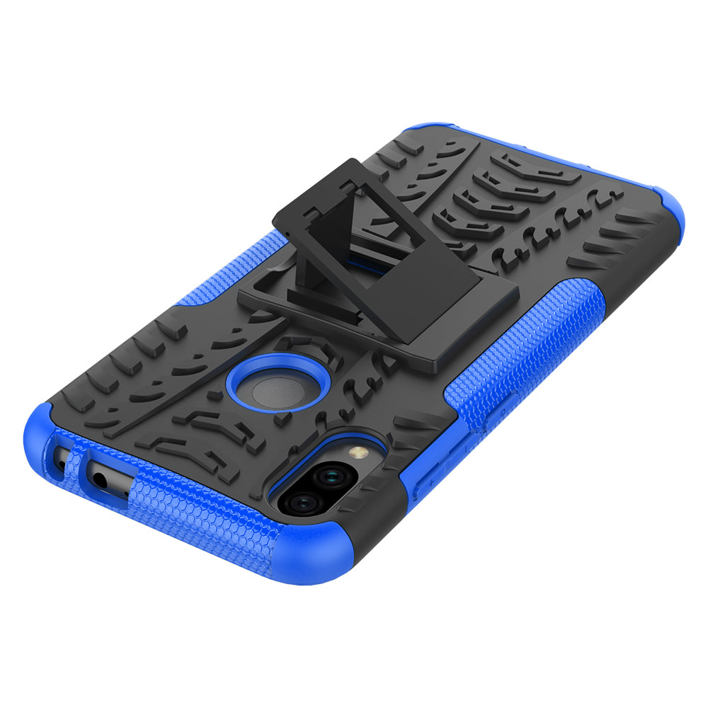 Cool Tyre PC + TPU Hybrid Cover with Kickstand for Xiaomi Redmi Note 7S / Note 7/Note 7 Pro (India)