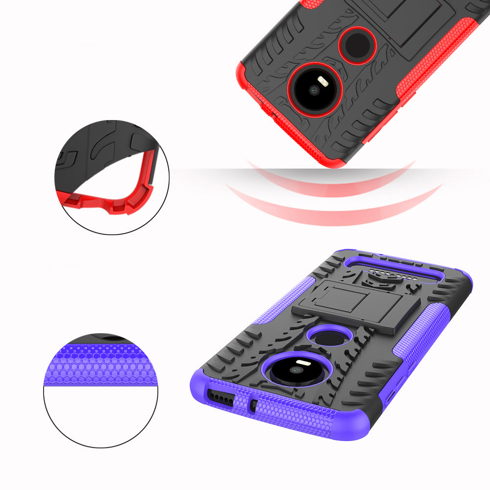 Cool Tyre PC + TPU Hybrid Cover with Kickstand for Xiaomi Redmi Note 7S / Note 7/Note 7 Pro (India)