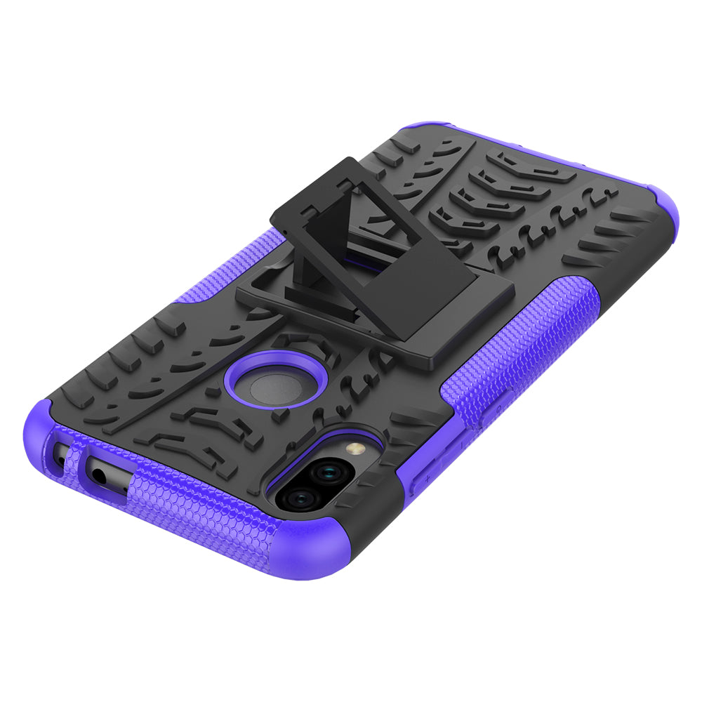 Cool Tyre PC + TPU Hybrid Cover with Kickstand for Xiaomi Redmi Note 7S / Note 7/Note 7 Pro (India)