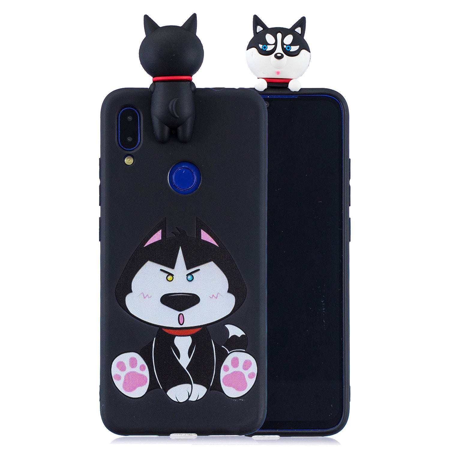 3D Cute Doll Pattern Printing TPU Case for Xiaomi Redmi Note 7S / Note 7 / Note 7 Pro (India)