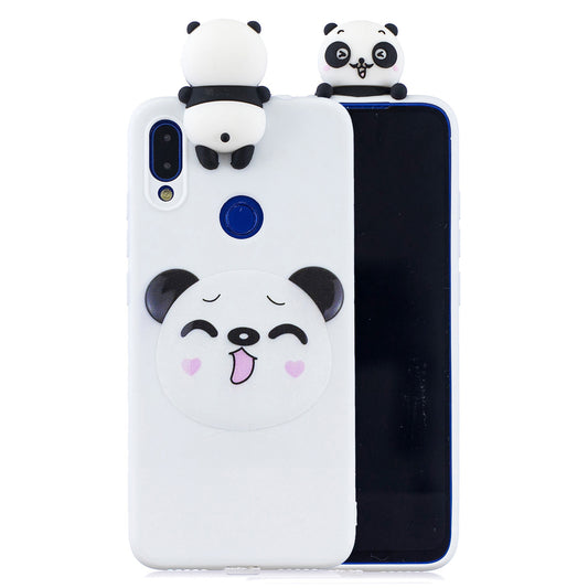 3D Cute Doll Pattern Printing TPU Case for Xiaomi Redmi Note 7S / Note 7 / Note 7 Pro (India)