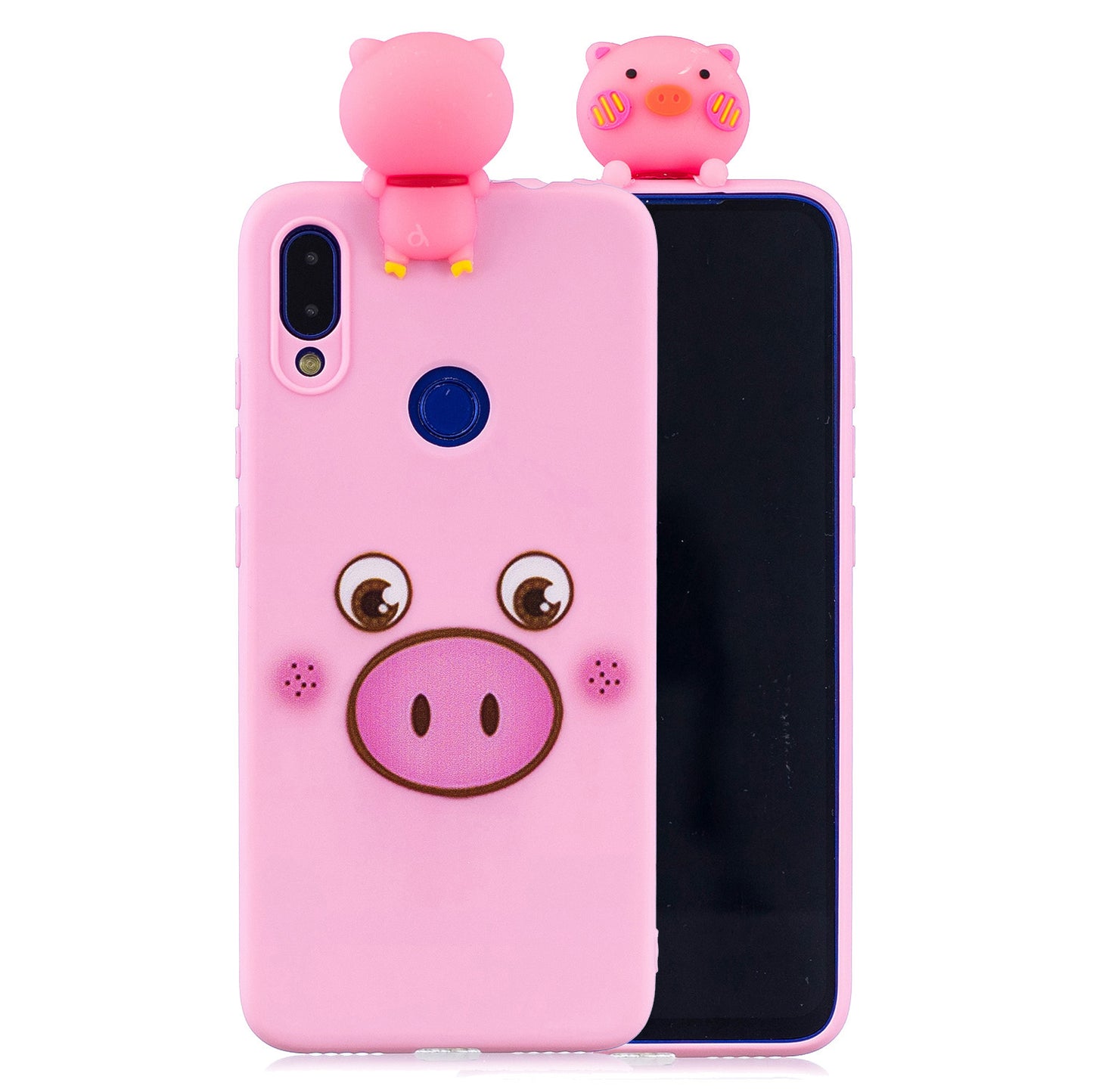 3D Cute Doll Pattern Printing TPU Case for Xiaomi Redmi Note 7S / Note 7 / Note 7 Pro (India)