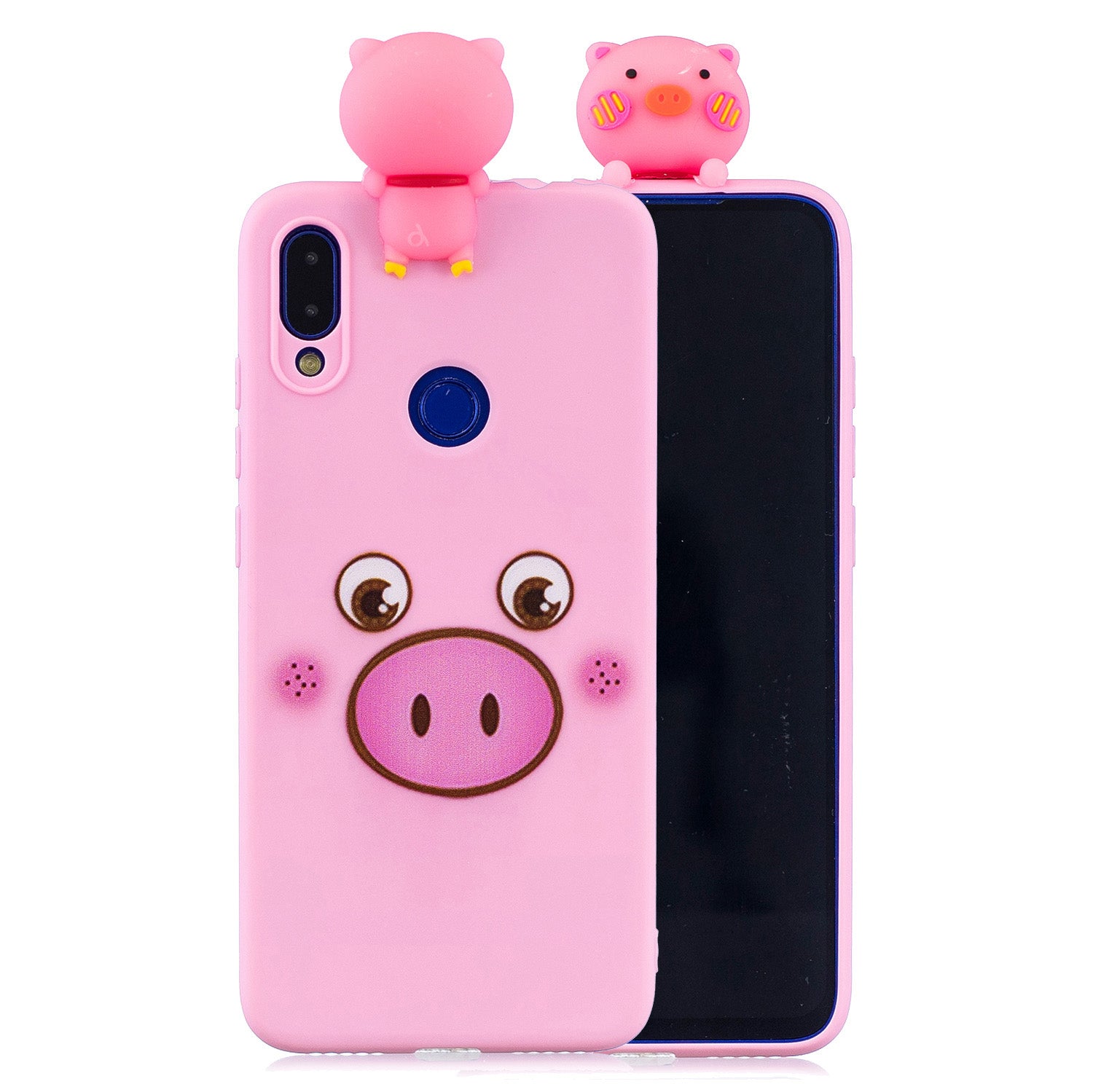 3D Cute Doll Pattern Printing TPU Case for Xiaomi Redmi Note 7S / Note 7 / Note 7 Pro (India)