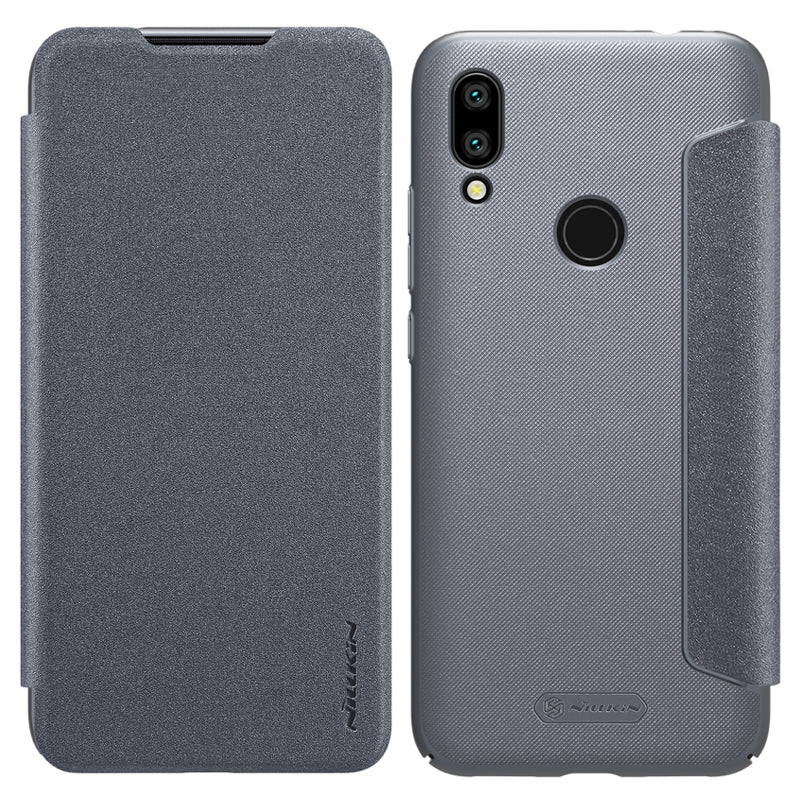 NILLKIN Sparkle Series Leather Folio Case for Xiaomi Redmi 7 / Redmi Y3