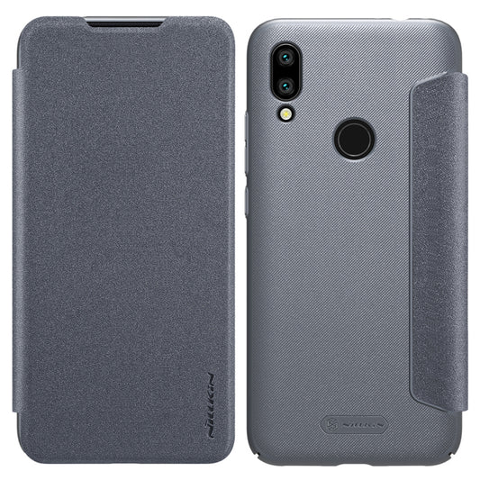 NILLKIN Sparkle Series Leather Folio Case for Xiaomi Redmi 7 / Redmi Y3