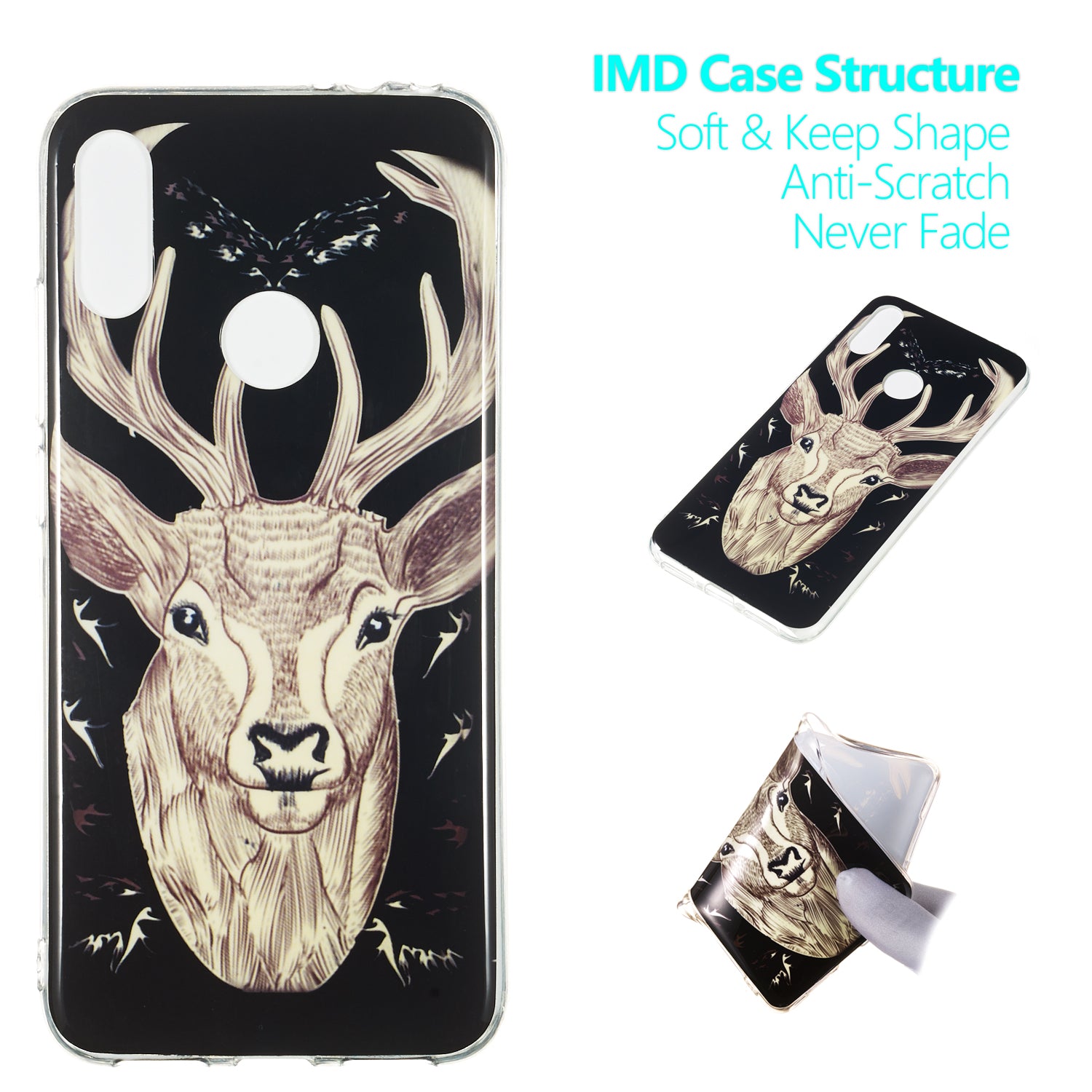 Noctilucent IMD TPU Case for Xiaomi Redmi Note 7S / Note 7 / Note 7 Pro (India)