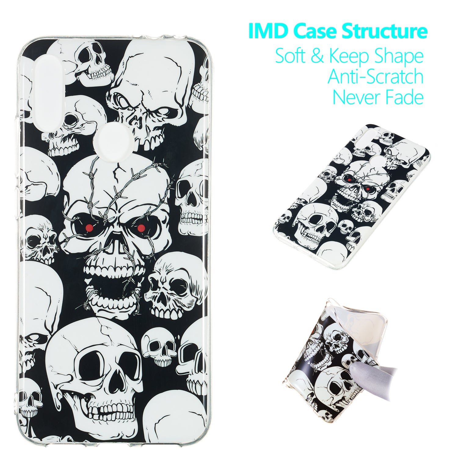Noctilucent IMD TPU Case for Xiaomi Redmi Note 7S / Note 7 / Note 7 Pro (India)