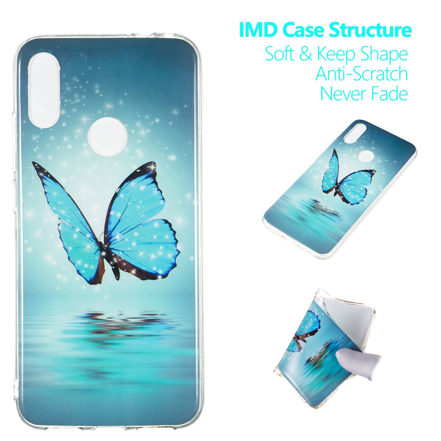 Noctilucent IMD TPU Case for Xiaomi Redmi Note 7S / Note 7 / Note 7 Pro (India)