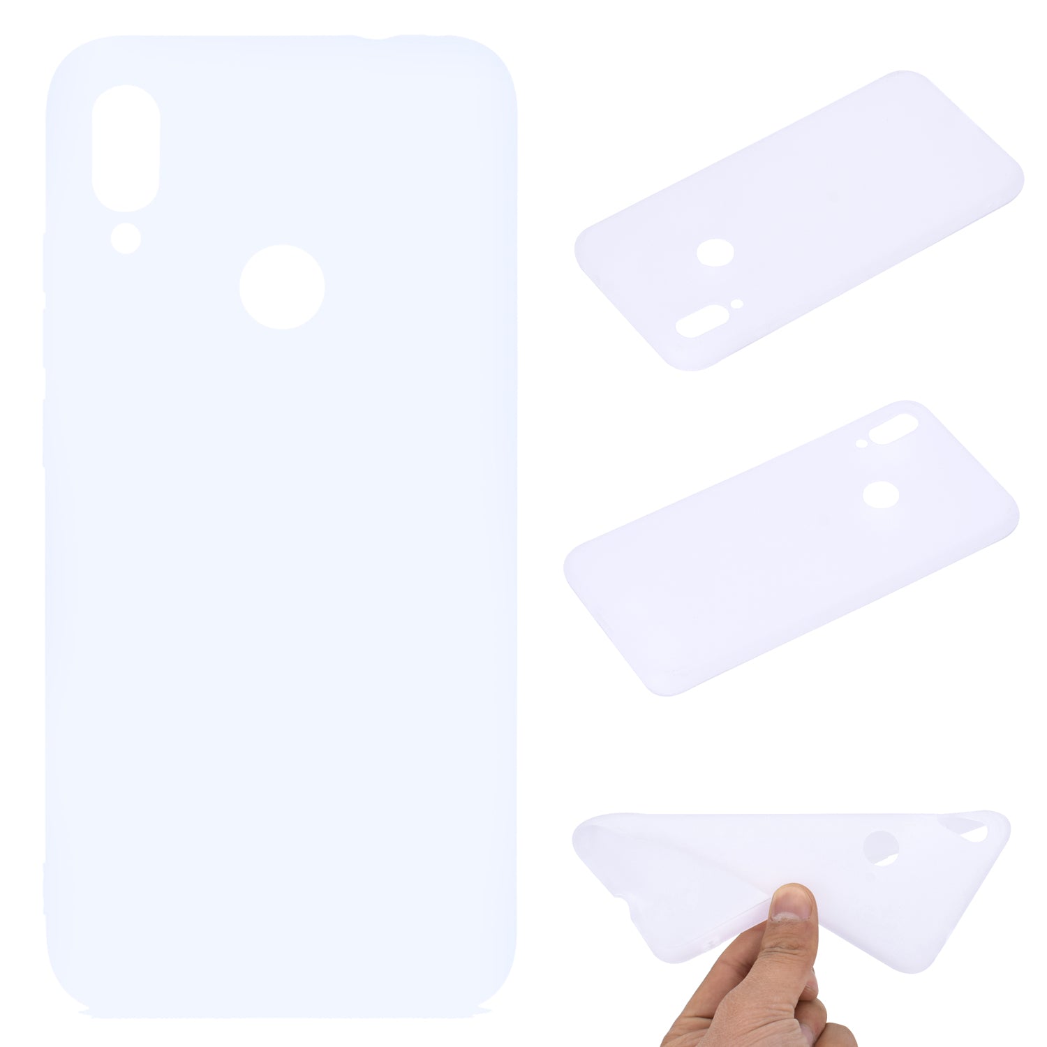 Soft Frosted TPU Case for Xiaomi Redmi Note 7S / Note 7 / Note 7 Pro (India)