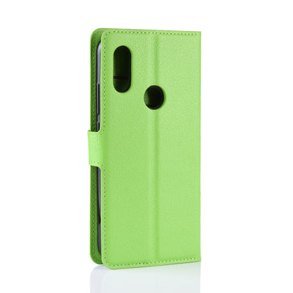 Litchi Skin Wallet Leather Stand Case for Xiaomi Redmi 7 / Redmi Y3
