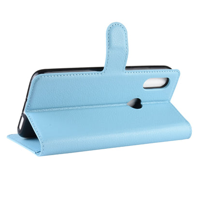 Litchi Skin Wallet Leather Stand Case for Xiaomi Redmi 7 / Redmi Y3